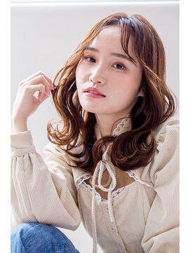 アズグロウ エクラ(AS GROW 'eclat) ミディアムレイヤー【小顔/ワンレン/ボブルフ】