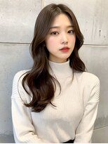 チュチュ(chuchu)&nbsp;韓国レイヤー/韓国風/セミディ/ブリーチなし/顔まわり