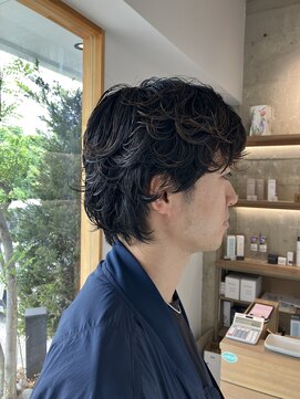 ヤドリギ(yadorigi) unisexパーマスタイル