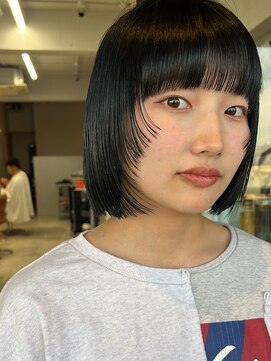 フィルム(FiLMs) 姫カット/黒髪ボブ