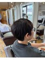 ルッツ(Lutz. hair design)&nbsp;ショートカット。ネープもスッキリと。似合わせます。