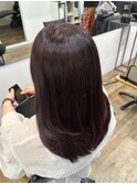 ピンクバイオレット×ブリーチなし