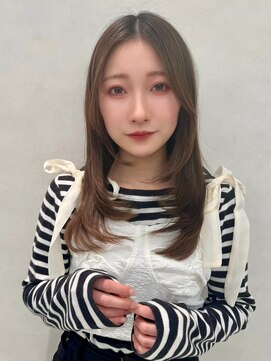 エジョン 幡ヶ谷店(Aejon) イメチェン/似合わせカット/フルバング/レッドブラウン/新宿