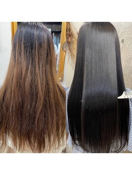 カシュカシュ(cache cache) ブリーチ毛縮毛矯正・美髪ストレート