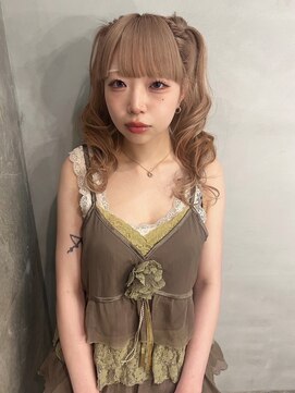 ペレ 梅田(PELE) 前髪/アンブレラカラー/こなれミディ/イメチェン/ウェーブパーマ