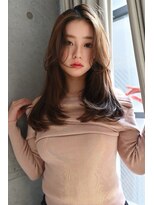 アンジェリカラボ 梅田店(ANGELICA LABO) 上品な柔らかい顔まわり×トレンド韓国ヘア×女神レイヤー♪川又