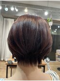 ブリーチなしでもイルミナカラーで艶感★★★★★