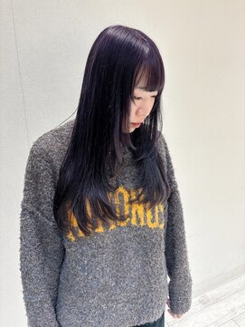 サミット アメ(SUMMIT ame.) レイヤーカット×ラベンダーカラー