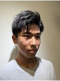 アップバングこぼしショート