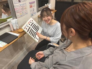 ヘアアンドメイク 心座(hair&make)の写真/一人一人に寄り添う丁寧なカウンセリングで、あなたの魅力を引き出します！自宅でのスタイリングも簡単に☆