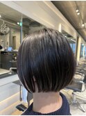 【RISK 飛澤】可愛いボブスタイル ショート 丸みシルエット