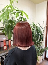 【ブリーチなしダブルカラー/暖色系カラー♪】