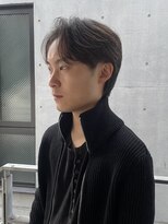 【COMOMO】メンズセンターパート