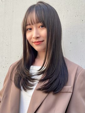 エアー 青山(AIR) ワンカールレイヤーカット