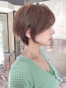 モナバイルーブル(MONA by Louvre) 【MONA】くびれショート/スモーキーミルクティー