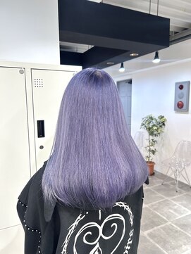 ペレ 栄店(PELE) ホワイトグレージュ/デジタルパーマ/チェリーブラウン/栄