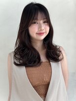 ザックラフィネ(ZACC raffine)&nbsp;顔まわりカット/レイヤーカット/ミックス巻き/サイドバング