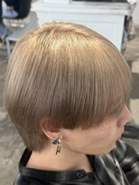 オーシャントーキョー 渋谷(OCEAN TOKYO) ミルクティーベージュブロンドカラーハイトーンカラー