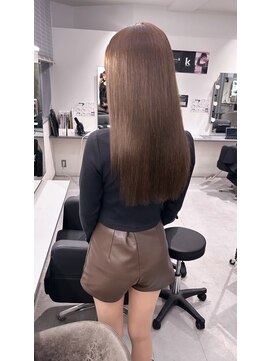 キング 心斎橋店(K!ng) 縮毛矯正髪質改善レイヤーカットトリートメント心斎橋美容室