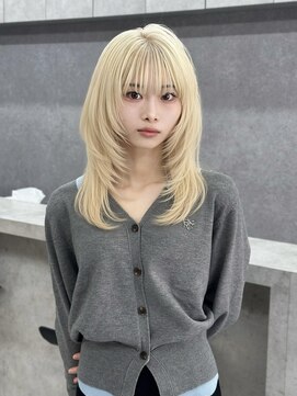 SSAW 抜きっぱなしブロンド＋ミディアムレイヤー