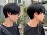 メンズカット+シャンプー+ヘアセット ￥6,000  表参道 ショートカット