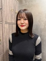 アイニティ 江坂(Inity)&nbsp;【Inity】ミディアム×水素カラー[髪質改善/江坂/ダメージレス]