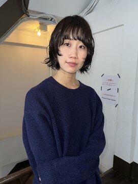 【BOW HAIR】レイヤーボブ×ミューズパーマ