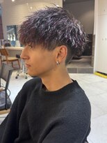 キャンバス バイ ネオリーブ 横浜西口(Canvas by neo.)&nbsp;横浜★ツイストパートメンズハイライトパープル