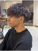横浜★ツイストパートメンズハイライトパープル