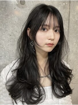 コア銀座メゾン(COA GINZA Maison) 髪質改善レイヤーカット前髪カット顔周りレイヤー暗めカラー銀座