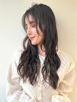 モッズヘア 越谷(mod's hair)&nbsp;フェイスフレーミング/コテ巻き風パーマ/インナーカラー/p越谷