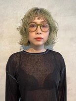 サンルーム(SUN room)&nbsp;ハイトーンミントグリーンブリーチカラー