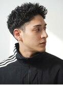 ツーブロショート