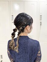フェイス 石川町 (FACE)&nbsp;編みおろしアレンジ/パールアレンジ