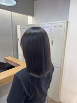エイト 博多店(EIGHT hakata)&nbsp;ブリーチなし透明感暗髪ストレート
