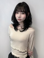 アクシス ナゴヤ(AXIS NAGOYA) ダークパープル/ナチュラルショート/夏のヘアアレンジ/名古屋駅