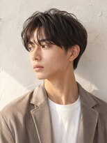 クラシコ 錦糸町(CLASSICO) 柔らかな毛流れの韓国風マッシュヘア黒髪で魅せる洗練マッシュ