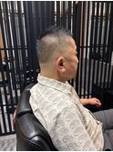 メンズハイフェードソフトモヒカンショート