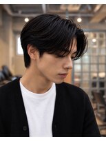 ベル 新宿(Belle)&nbsp;men'shair/曲がる縮毛矯正/髪質改善/センターパート/カルマ/新宿