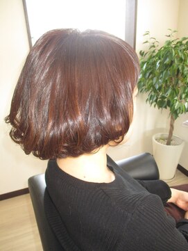 コア フィール ア デイ(COIFFURE A DAY) マッシュボブ＆ピンクアッシュ