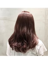 アンド バイ ヘアサロン(AND by hair salon) ラベンダーピンクブラウン