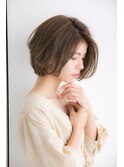 【Le'a】横顔もキレイなふんわりボブ