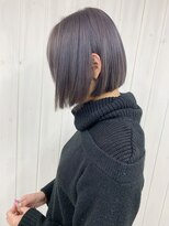 リヴ オオサカ(LIV OSAKA)&nbsp;【 LIV OSAKA 】イルミナカラー__ボブ_ラベンダーグレージュ