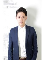 エスヘアー 名古屋 金山(es hair) 無造作メンズベリーショート☆ツーブロックアッシュブラウン