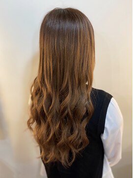 ヘアメイクサロン ゼロ(ZERO) 大人っぽ。ナチュラルブラウンロングヘア♪