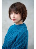 AUSTIN☆外ハネボブアッシュブラウンネオウルフツイストパーマ