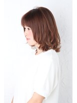 ルチナ 秦野(Lucina)&nbsp;厚めバング　外はねウルフボブ