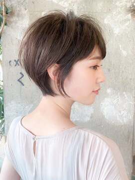 ロビー 表参道(ROBBY) まとまる大人ショートボブ/表参道/30代40代50代