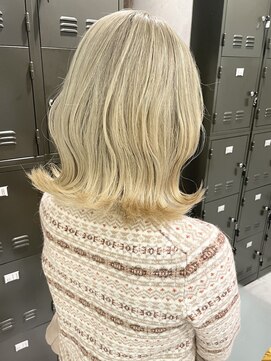 トルネード(TORNADO) 韓国風外国人風ホワイトブロンド ミルクティー ベージュM15