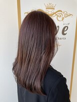 レーヴ バイ ヘアメイクカリス(reve by Hair make Charis) ナチュラルストレート【盛岡|青山|滝沢|カラー】